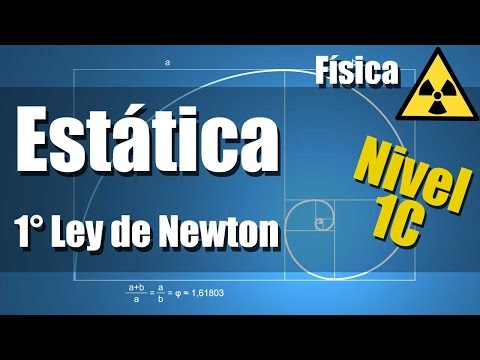 Estática: primera ley de Newton, ejercicios resueltos | Matemóvil