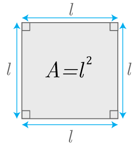 Produce código ritmo Área de un cuadrado (fórmulas y ejemplos) | Matemóvil