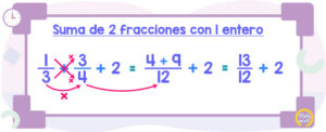 Suma-de-1-entero-con-2-fracciones